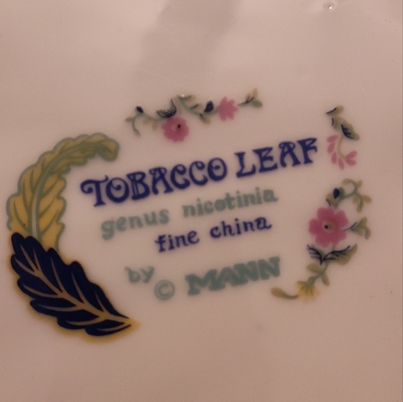 Vintage 1970's Tobacco Leaf by Mann - Picture 4 of 6